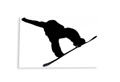 Snowboard Snowboarding Man Silhouette Bumper Sticker Wall Window Vinyl Decal #2 - klmarket.uk