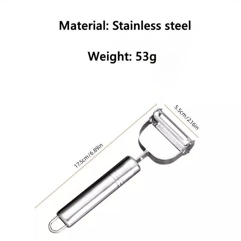 Stainless Steel Peeler Peel Vegetables  Fruits and Potatoes - klmarket.uk