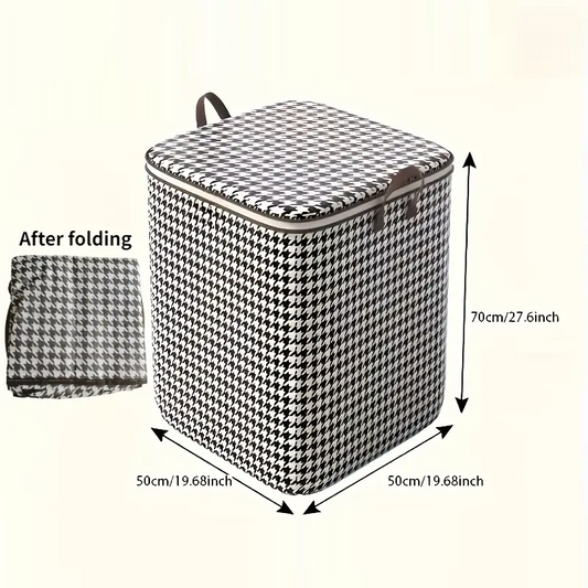 Foldable Bedroom Storage Box - Clothes and Quilt Organizer Dustproof Bag #1 - klmarket.uk