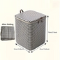 Foldable Bedroom Storage Box - Clothes and Quilt Organizer Dustproof Bag #1 - klmarket.uk
