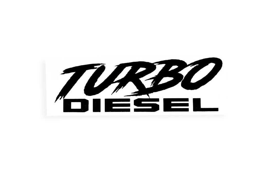 Turbo Diesel Bumper Sticker Badge Vinyl Decal - klmarket.uk