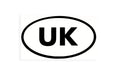 UK Country Code Sticker For Traveling Abroad VAN SUV 4x4 Bumper & Window Vinyl Sticker Adhesive - klmarket.uk