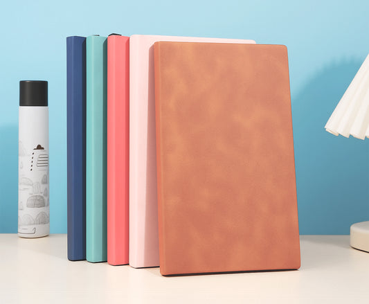 A5 Notebook Hardcover Cover & Ribbon - klmarket.uk