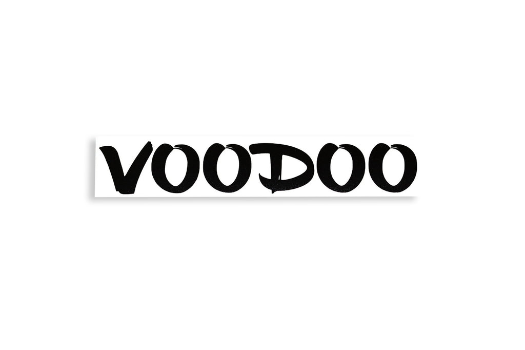 VOODOO Bumper Sticker Tailgate Window Vinyl Decal - klmarket.uk