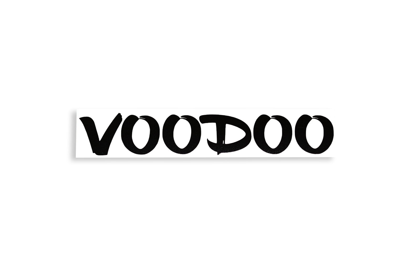 VOODOO Bumper Sticker Tailgate Window Vinyl Decal - klmarket.uk