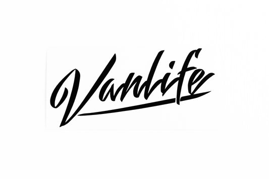 Vanlife Camper Van Bumper Sticker Vinyl Decal Adhesive
