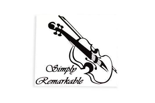 Violin Simply Remarkable Car Bumper Sticker Wall Window Laptop Vinyl Decal #2 - klmarket.uk