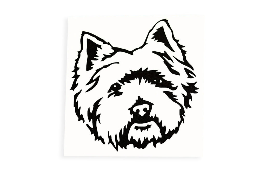 West Highland Westie Terrier Bumper Sticker Window Vinyl Decal - klmarket.uk
