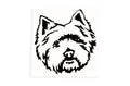 West Highland Westie Terrier Bumper Sticker Window Vinyl Decal - klmarket.uk