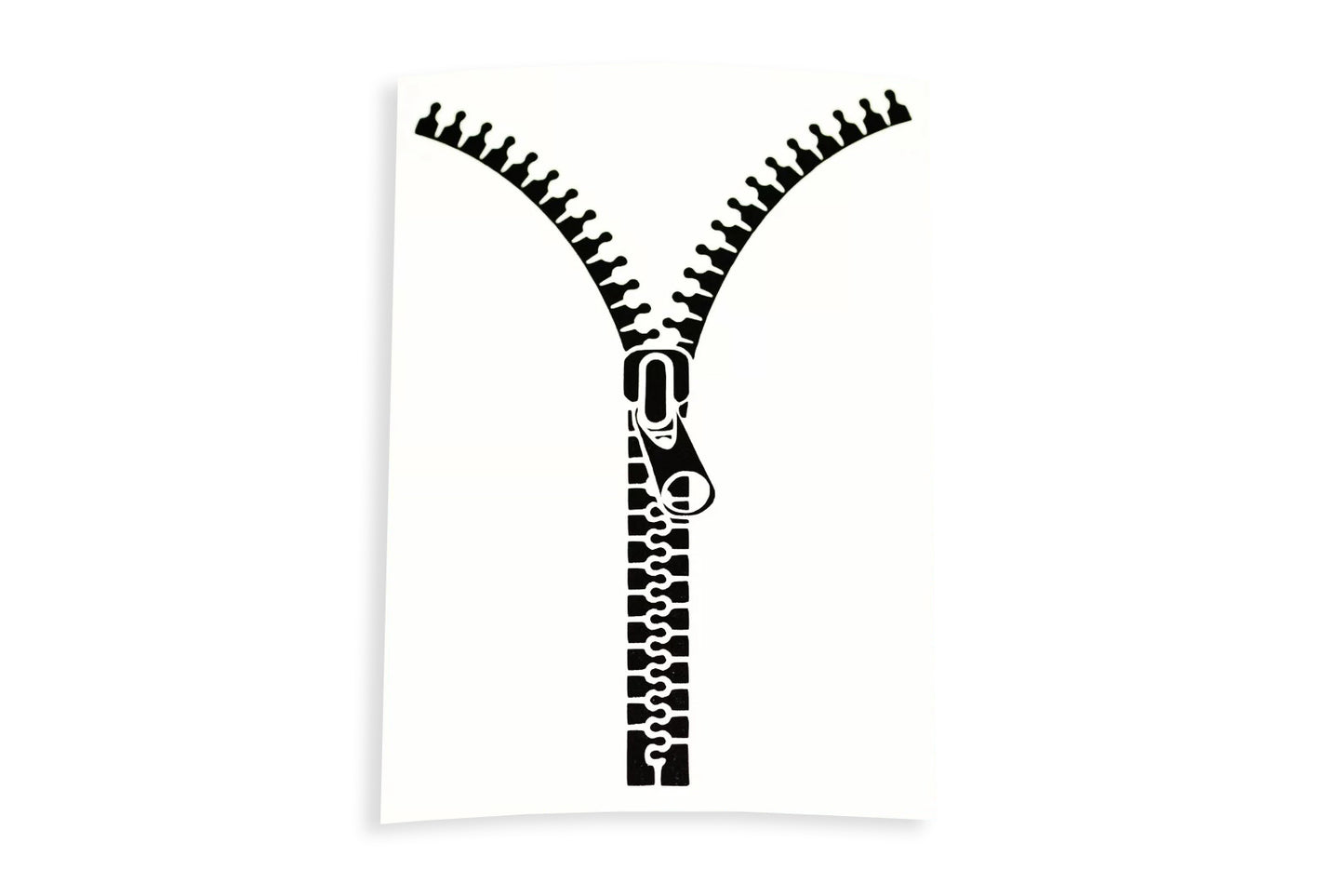 ZIP Car Van Bumper Sticker Tailgate Window Wall Laptop Vinyl Decal
 - klmarket.uk