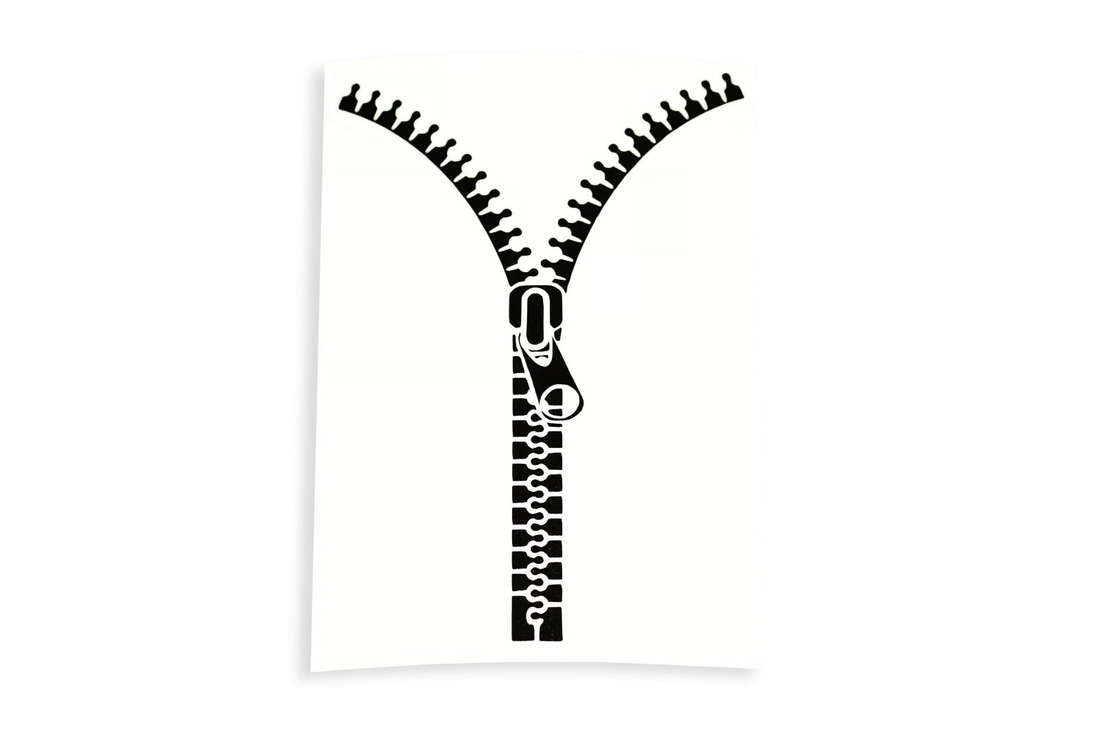 ZIP Car Van Bumper Sticker Tailgate Window Wall Laptop Vinyl Decal
 - klmarket.uk