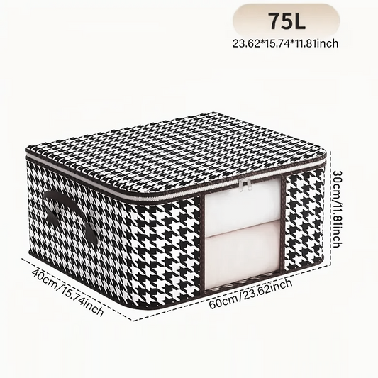Foldable Bedroom Storage Box - Clothes and Quilt Organizer Dustproof Bag #2