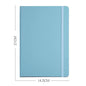 A5 Notebook Hardcover Cover & Ribbon - klmarket.uk