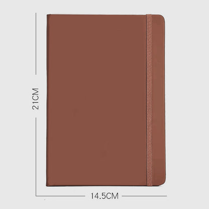 A5 Notebook Hardcover Cover & Ribbon - klmarket.uk