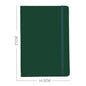 A5 Notebook Hardcover Cover & Ribbon - klmarket.uk