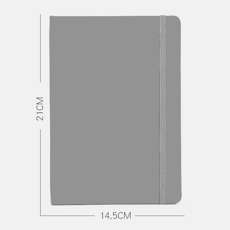 A5 Notebook Hardcover Cover & Ribbon - klmarket.uk