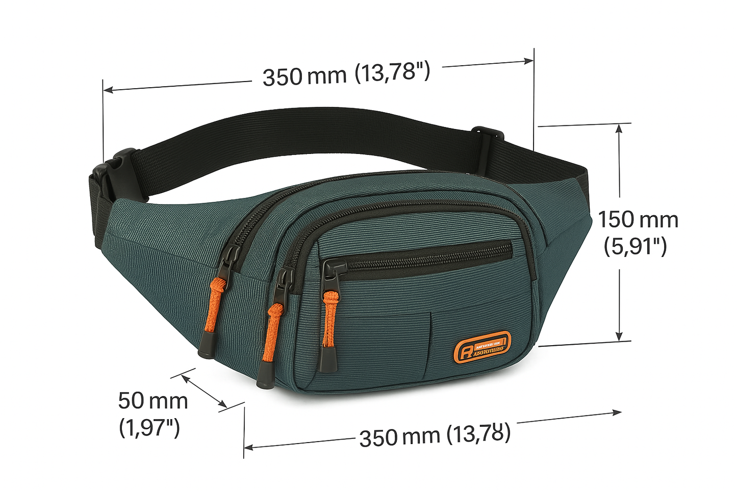 Multifunctional Fanny Pack Waist Bag for Men and Women