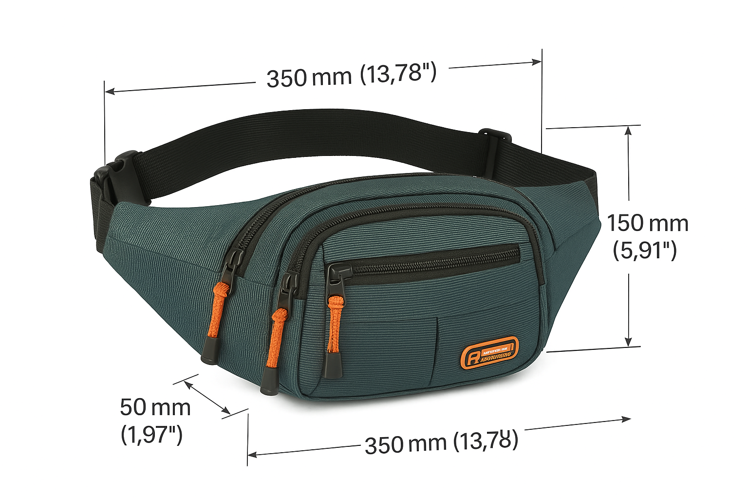 Multifunctional Fanny Pack Waist Bag for Men and Women