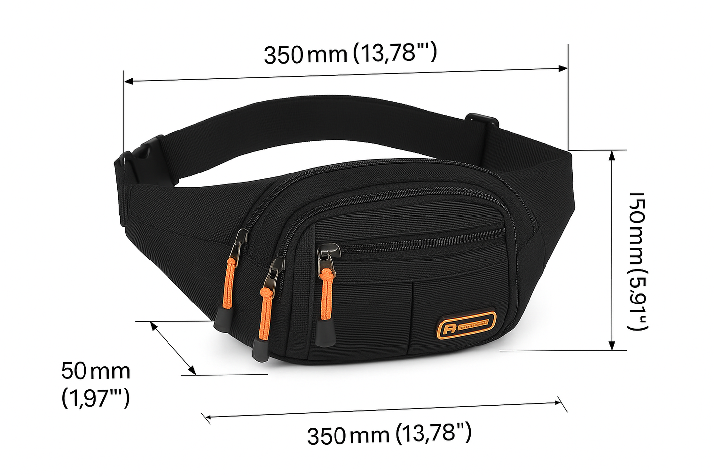 Multifunctional Fanny Pack Waist Bag for Men and Women