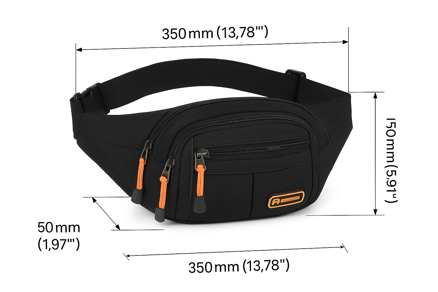 Multifunctional Fanny Pack Waist Bag for Men and Women