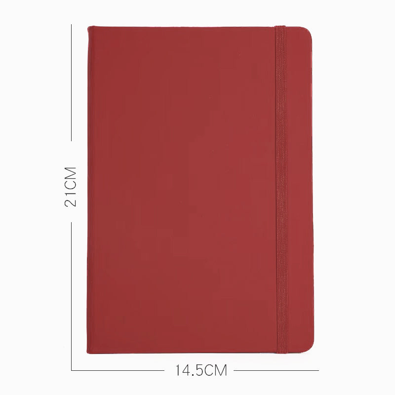 A5 Notebook Hardcover Cover & Ribbon - klmarket.uk
