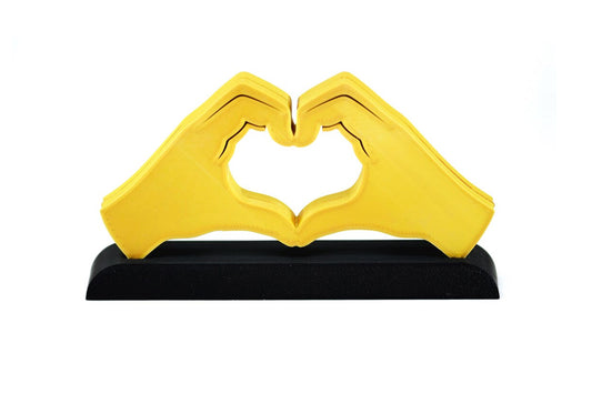 Heart Hand Sign Love Gesture Home Desk Décor