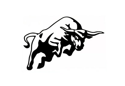 Bull Buffalo Car Bumper Sticker - Vinyl Decal For Window Laptop Adhesive - klmarket.uk