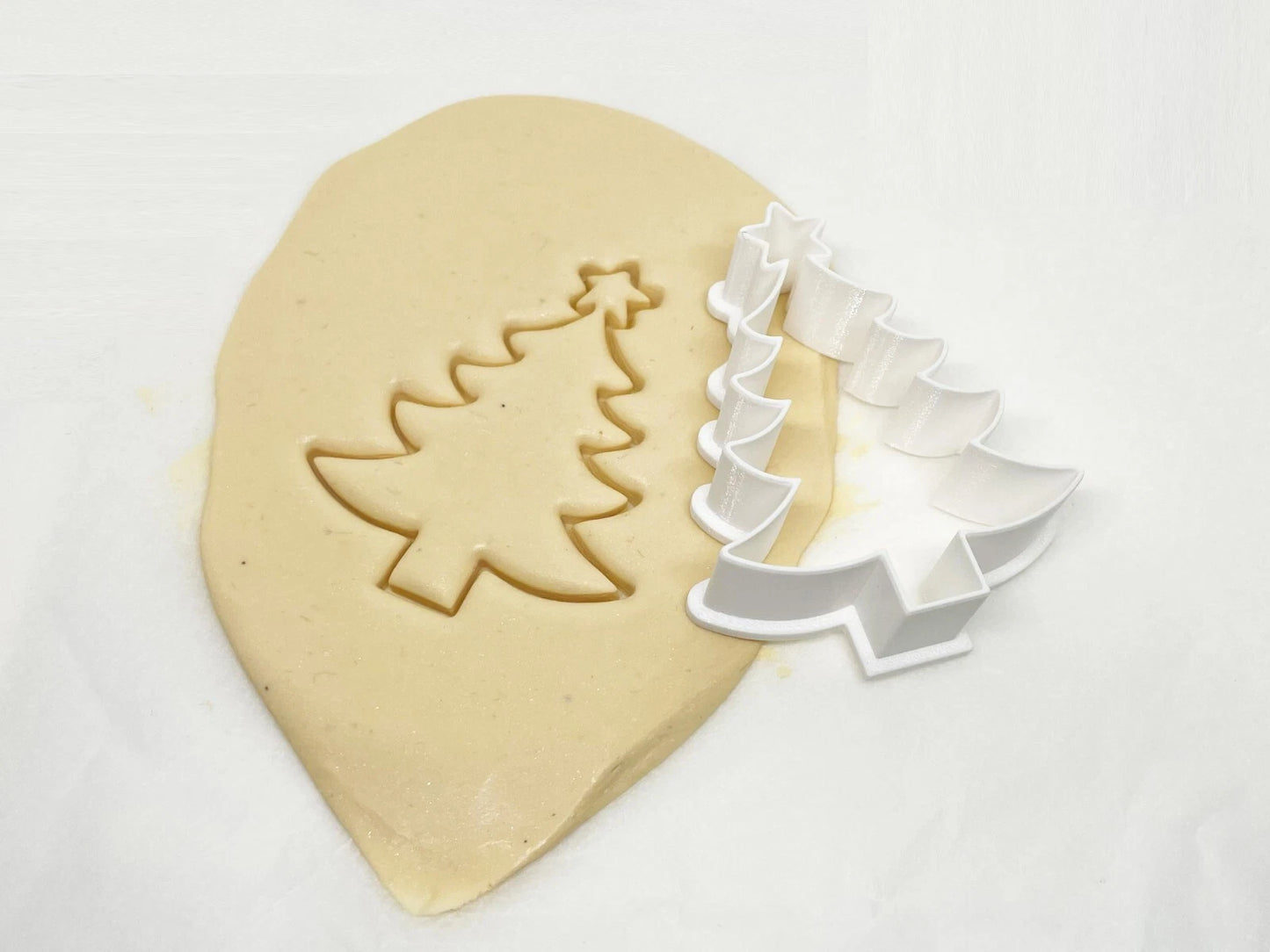 STL File For Christmas Tree Clay Cutter