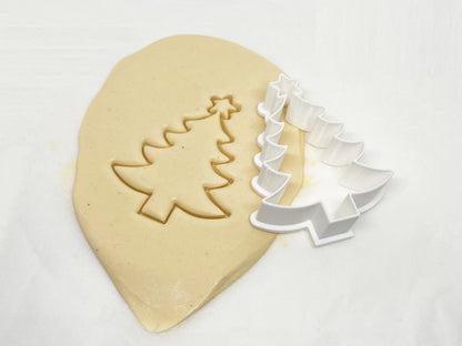 STL File For Christmas Tree Clay Cutter